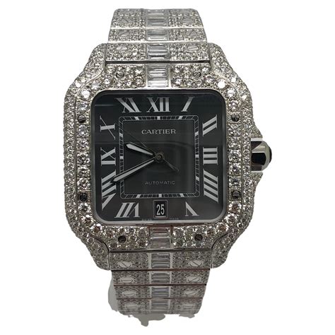 real cartier watch|iced out cartier watch real.